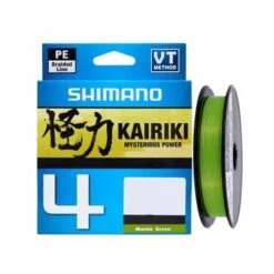 Braided Line Shimano KAIRIKI 4 PE MOSS GREEN- 150m