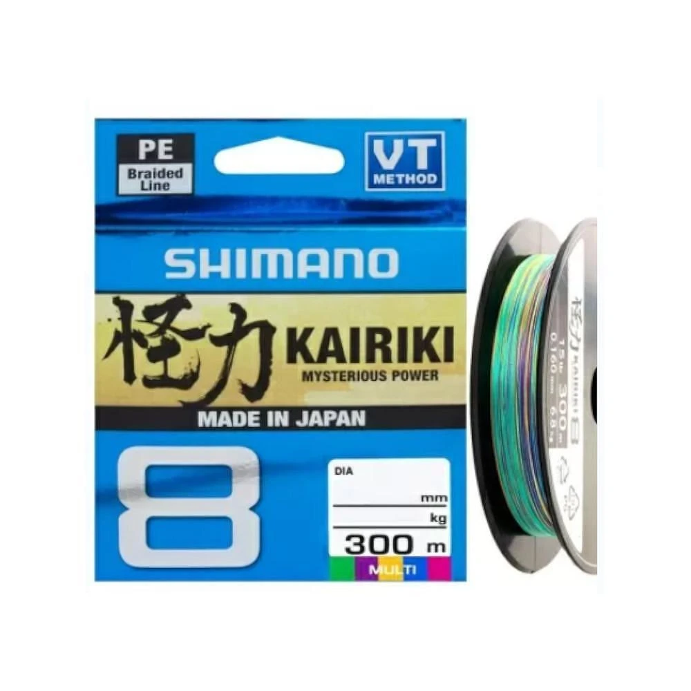 Braided Line Shimano KAIRIKI 8 PE MULTI C- 300m 4 Braided Line Shimano KAIRIKI 8 PE MULTI C- 300m - Image 2