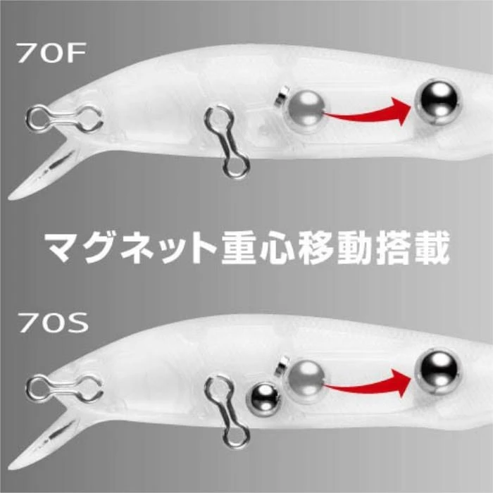 Hard Lure Shimano CARDIFF FLUGEL FLAT - 7cm 11 Hard Lure Shimano CARDIFF FLUGEL FLAT - 7cm - Image 9