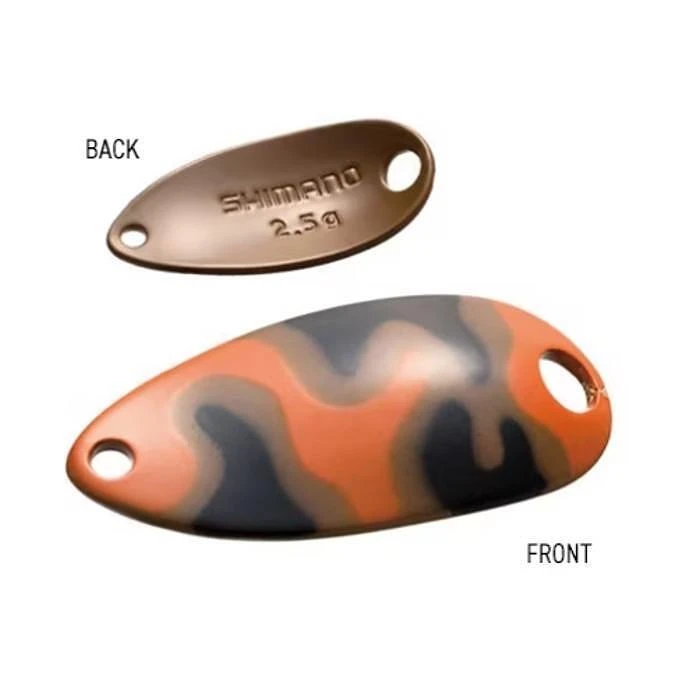 Spoon Lure Shimano ROLL SWIMMER CAMO EDITION - 3.5g 6 Spoon Lure Shimano ROLL SWIMMER CAMO EDITION - 3.5g - Image 4