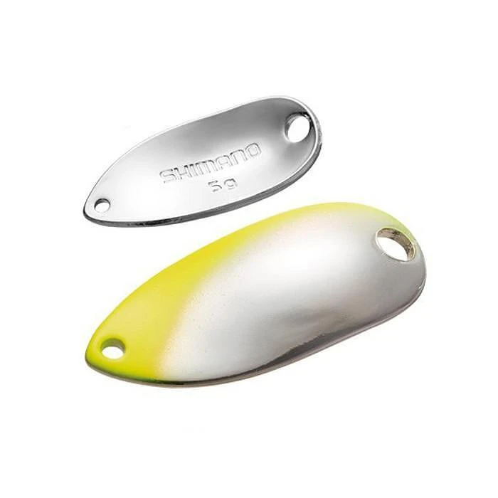 Spoon Lure Shimano ROLL SWIMMER PREMIUM PLATING - 2.5g 5 Spoon Lure Shimano ROLL SWIMMER PREMIUM PLATING - 2.5g - Image 3
