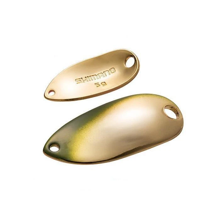 Spoon Lure Shimano ROLL SWIMMER PREMIUM PLATING - 3.5g 3 Spoon Lure Shimano ROLL SWIMMER PREMIUM PLATING - 3.5g