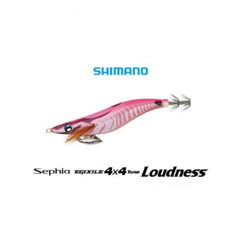 Squid Jigs Shimano SEPHIA EGIXILE 4x4 LOUDNESS 11g 3 Squid Jigs Shimano SEPHIA EGIXILE 4x4 LOUDNESS 11g